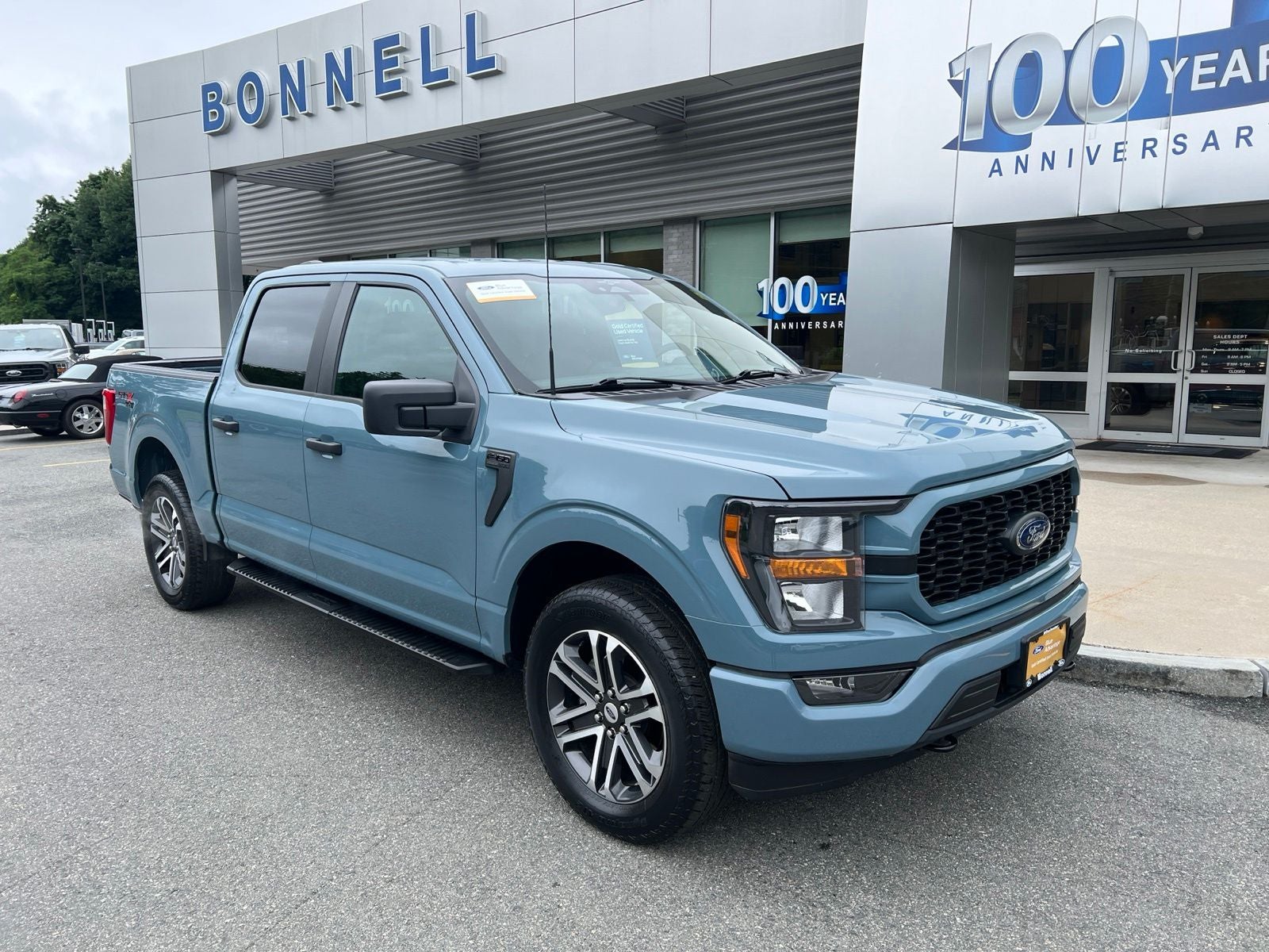 2023 Ford F-150 XL in Blue — front three-quarter view