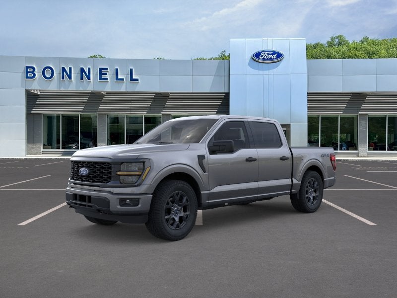 2026 Ford F-150 STX in Carbonized Gray Metallic — front three-quarter view