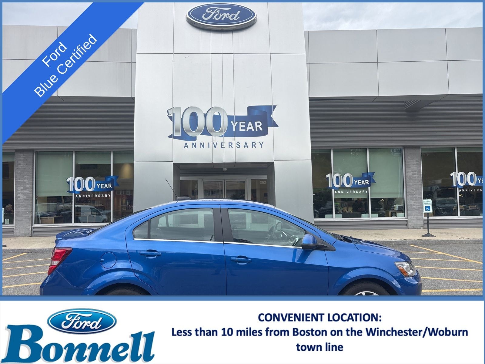2019 Chevrolet Sonic — side profile view