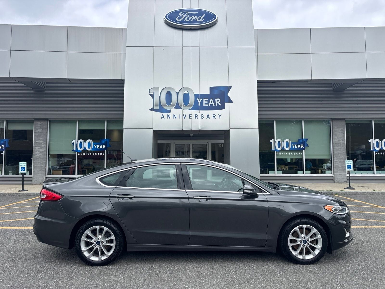 2019 Ford Fusion Energi — side profile view
