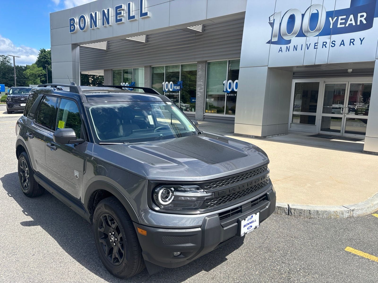 2026 Ford Bronco Sport Big Bend in Carbonized Gray Metallic — front three-quarter view